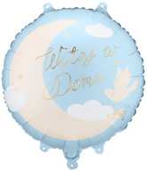 Balon Foliowy WITAJ W DOMU Baby Shower Chłopiec