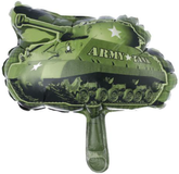 Balon foliowy Czołg, 34x26cm, 1szt.