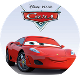 Opłatek tortowy 29 cm, Cars 1 szt.