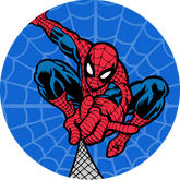 Opłatek tortowy 14 cm, Spiderman 1 szt.