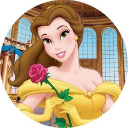 Opłatek tortowy 20 cm, Księżniczki Princess 1 szt.