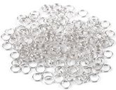 Ogniwko Łączące Kółeczka Podwójne Srebrne 6mm 20g