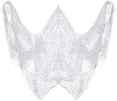 Biała SIATKA Pajęczyna Zasłona Halloween 200x500cm