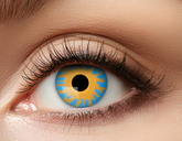 Soczewki 12 miesięczne, Żółte Niebieskie MAGIC