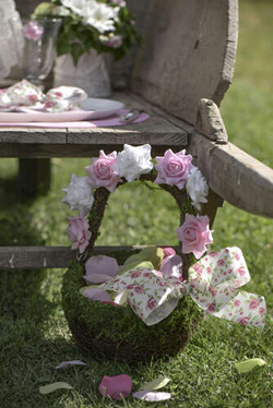 Róża na łodydze, zielona 4 szt.