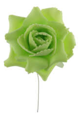 Róża na łodydze, zielona 4 szt.