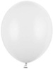 Balony Pastelowe Białe Urodziny 12cm 100szt.