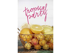 Topper na tort Aloha - Tropical party 22,5cm, 1szt
