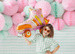 Balon foliowy Rolka, 74x51cm, mix