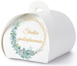 Pudełeczka Słodkie Podziękowanie HEKSAGON 10szt.
