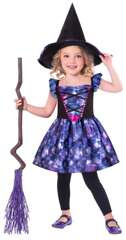 Kostium Strój Wiedźma Czarownica Halloween 6-8 lat