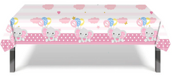 Zestaw do Dekoracji Baby Shower Różowy Słonik
