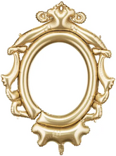 Balon Foliowy ZŁOTA RAMKA Rama do Zdjęć 78x95cm