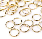 Ogniwko Łączące Kółeczka Złote 12mm 20g