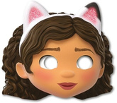 MASKI Papierowe KOCI DOMEK GABI Bajka Urodziny 6sz