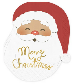 Serwetki Świąteczne ŚWIĘTY MIKOŁAJ 13,5x16cm 12szt