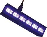 Lampa LED Ultrafioletowa Czarnym Światłem UV 6x3W