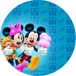 Opłatek tortowy 14 cm, Myszka Mickey 1 szt.