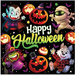 Serwetki HAPPY HALLOWEEN Potworki 16x16cm 20szt.