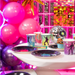 Słomki Papierowe Kolorowe Retro Disco Lata 80 6szt