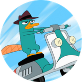 Opłatek tortowy 29 cm, Fineasz i Ferb 1 szt.