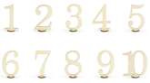 Drewniane numery na stół, 10,5cm