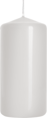 Świeca walec, biały , 5x10cm, 1 szt.