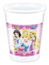 Kubeczki Princess Animals 200ml, 8 szt.