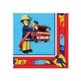 Serwetki Strażak Sam, 33x33cm, 20 szt.