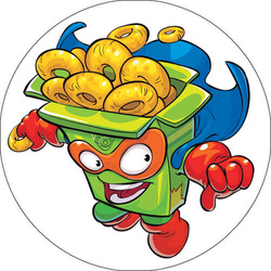 Opłatek tortowy 29 cm, Super Zings 1 szt.