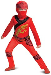 Kostium Strój Kai Fancy Lego Ninjago 4-6 lat Bal