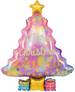 Balon foliowy Choinka 83x58cm