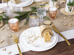 Pudełeczka podziękowania kraft, 6x6x5,5cm, 10 szt.