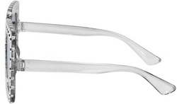 Zestaw Disco Lata 80 Srebrny 5el.