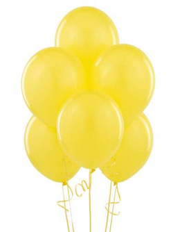 Balony pastelowe 12 cali, 100 szt., żółty