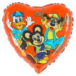 Balon foliowy Kaczka mysz pies 18", 1 szt.