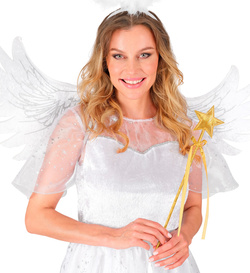 Złota RÓŻDŻKA Gwiazdka Czarodziejska Wróżki Anioła