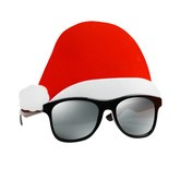 Okulary Świąteczne Czapka Mikołaja Święta