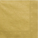 Serwetki 3-warstwowe 20 szt, złote (Old Gold)