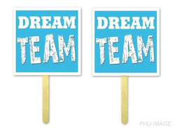 Tabliczki do zdjęć  Fotobudka 1 kpl.