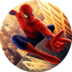 Opłatek tortowy 29 cm, Spiderman 1 szt.