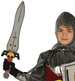 Piankowy MIECZ RYCERSKI Pianki Broń Wojownik 53cm