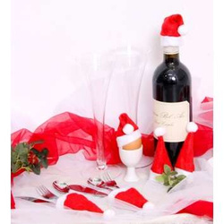 Czapeczka Mikołaja Mini 6x11cm, 1 szt.