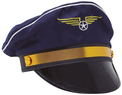 Czapka PILOTA Pilotka Kapitan Samolotu Lotnisko
