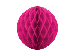 Kula Bibułowa Ciemny Różowy 30 cm, 1 szt.