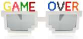OKULARY Pixele GAME OVER Imprezowe Fotobudka Bal