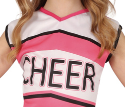Kostium Strój Różowa CHEERLEADERKA 5-6 lat