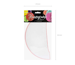 Kula Bibułowa Biały 30 cm, 1 szt.