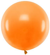 Balon okrągły 60 cm, Pastel Mandarin Orange