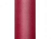 Tiul gładki, bordo, 30cm x 9m, 1szt